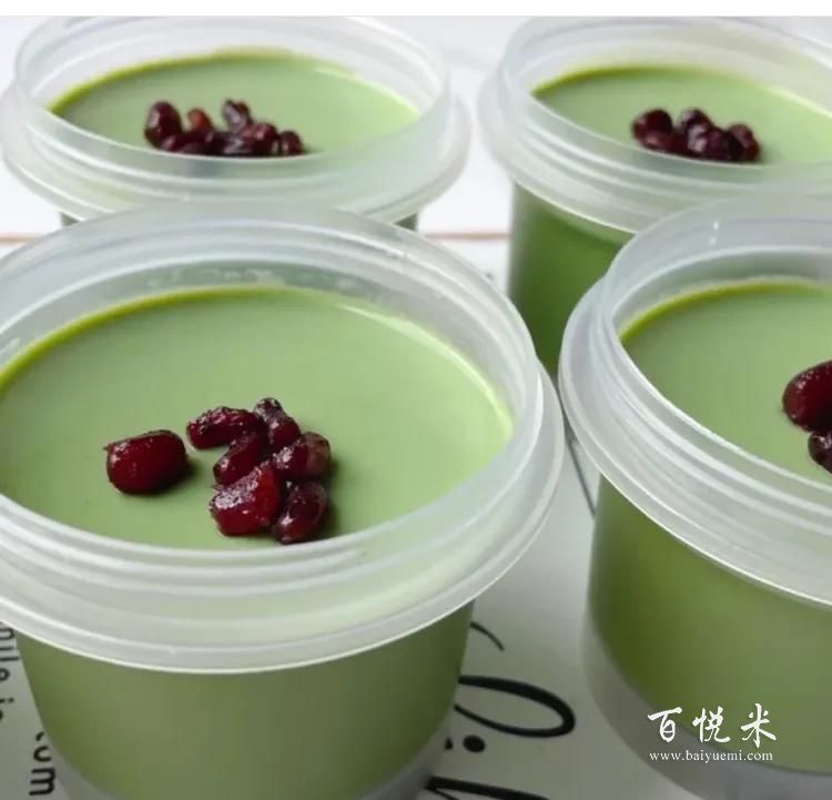 夏日甜品“抹茶蜜豆布丁”，好吃又好看，細(xì)膩順滑，簡(jiǎn)單易做